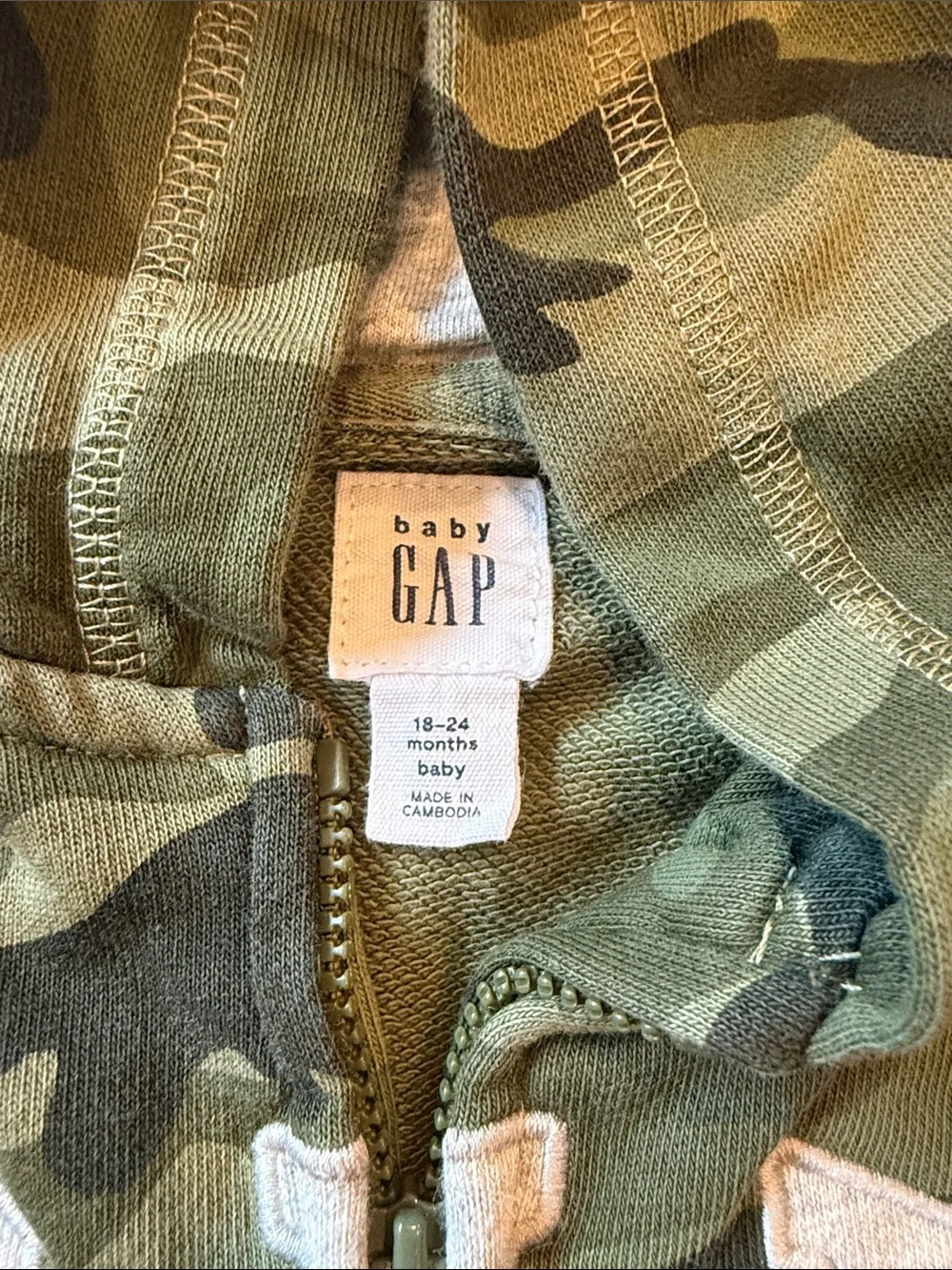 Gap Zip Up